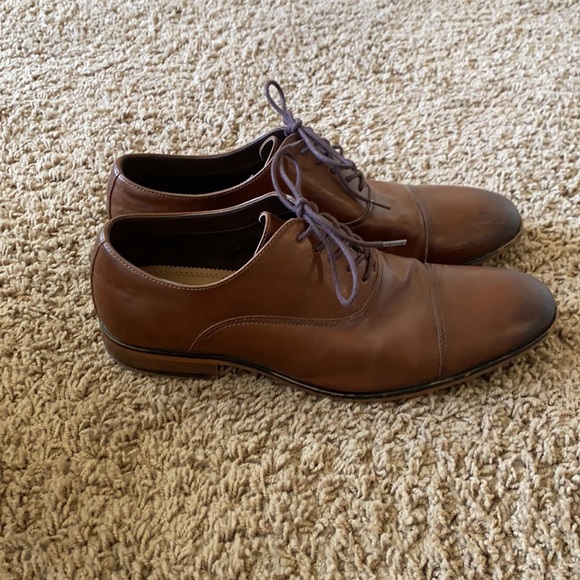 Parker & Sky brown dress shoes size 10 men’s - Picture 2 of 5
